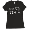be rational get real nerdy geek pi nerd Ladies Fitted T-Shirt
