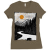 wild Ladies Fitted T-Shirt