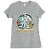 worm of grooviness Ladies Fitted T-Shirt
