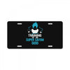 training to go super saiyan god dbz dragon ball z License Plate