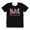 Bae Best Auntie Ever All Over Women's T-shirt