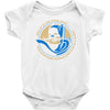 mustache batman Baby Onesie