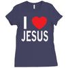 i love jesus Ladies Fitted T-Shirt