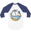 skull summer 3/4 Sleeve Shirt