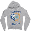 Fishing Zipper Hoodie