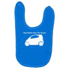 only smarties have the answer'   funny Baby Bibs