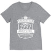 Made In 1997 And Still Awesome V-Neck Tee