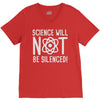 science will not be silenced V-Neck Tee