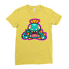 deep sea fang Ladies Fitted T-Shirt
