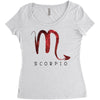 galaxy scorpio logo Women's Triblend Scoop T-shirt