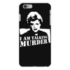 murder she wrote deadly lady iPhone 6 Plus/6s Plus Case