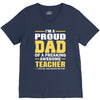 proud dad of a freaking awesome teacher. (yes she bought me this). fat V-Neck Tee