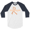 Survivor Of Uterine Cancer 3/4 Sleeve Shirt