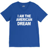 i am the american dream funny shirt wire the omar V-Neck Tee