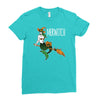 mermaid halloween Ladies Fitted T-Shirt