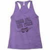 drinks well with others Racerback Tank