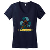 save the galaxy Women's V-Neck T-Shirt