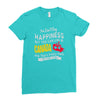 you can't buy happiness but you can live in canada Ladies Fitted T-Shirt