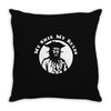 blackbeard pirate ship Throw Pillow