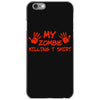 my zombie killing t shirt iPhone 6/6s Case