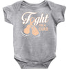 Fight For a Cure Uterine Cancer Awareness Baby Bodysuit