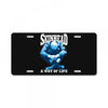 skinhead a way of life blue ideal birthday gift present. License Plate