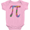 spring pi tshirts  flowery colorful pi day gifts Baby Onesie