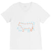 an exhaustive guide to cuts of meat V-Neck Tee