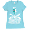 I Am Cat Actually In A Very Commited Relationship Ladies Fitted T-Shirt
