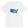 4th of July V-Neck Tee