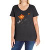 space bait Ladies Curvy T-Shirt