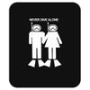 never dive alone scuba diving Mousepad