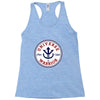 universe warrior Racerback Tank