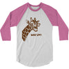 Giraffe Was Up 3/4 Sleeve Shirt