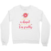 feed me a donut Crewneck Sweatshirt
