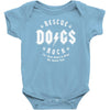 rescue dogs rock Baby Bodysuit