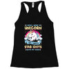 I Wish I Were a Unicorn So I Could Stab Idiots with My Head Racerback Tank