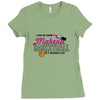 makeup to basketball Ladies Fitted T-Shirt