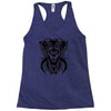 demon wolf Racerback Tank
