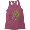 rainbow root Racerback Tank
