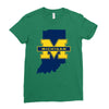 Indiana for Michigan - Limited edition Ladies Fitted T-Shirt
