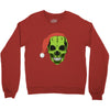santa clous skeleton Crewneck Sweatshirt