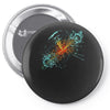 higgs event oil paint Pin-back button