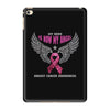 my hero is now my angel breast cancer awareness iPad Mini 4 Case