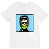frankenstein pop art V-Neck Tee