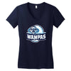 planet hoth wampas Women's V-Neck T-Shirt