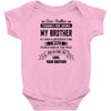 Thanks For Being My Brother, Your Brother Infant Clothing