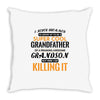 I Never Dreamed I'd Grow Up To Be A Super Cool Grandfather Of Freaking Throw Pillow