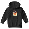 pug in a crew Youth Hoodie