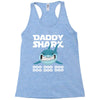 Daddy Shark Doo Doo Doo Racerback Tank